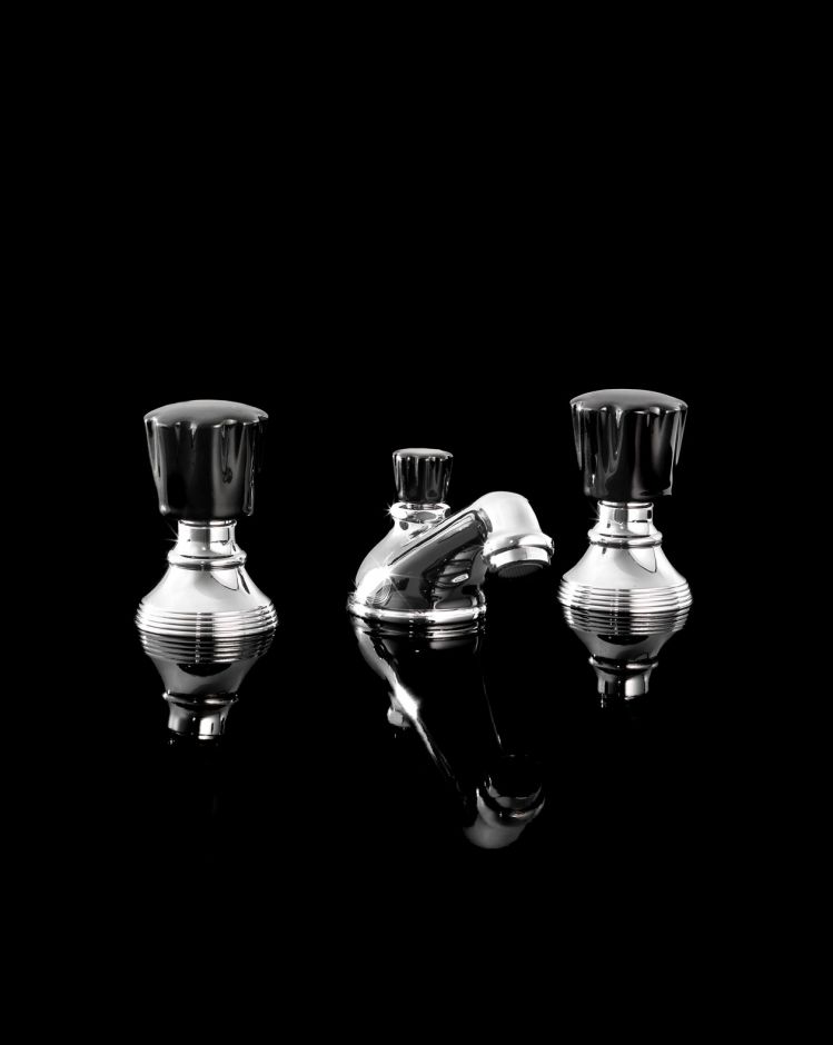 Изображение Смеситель Devon&Devon Black Morris DDMRBL300