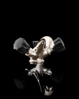 Смеситель Devon&Devon Black Morris DDMRBL310 схема 1