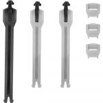 Комплект из 3-х ремешков для мотобот Leatt Kit 3.5 Forge/Black (2026)