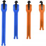 Комплект из 4-х ремешков для мотобот Leatt Kit 4.5 Blue/Orange (2026)