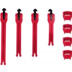 Комплект из 4-х ремешков для мотобот Leatt Kit 4.5 Red (2026)