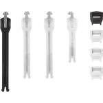 Комплект из 4-х ремешков для мотобот Leatt Kit 5.5 White/Black (2026)
