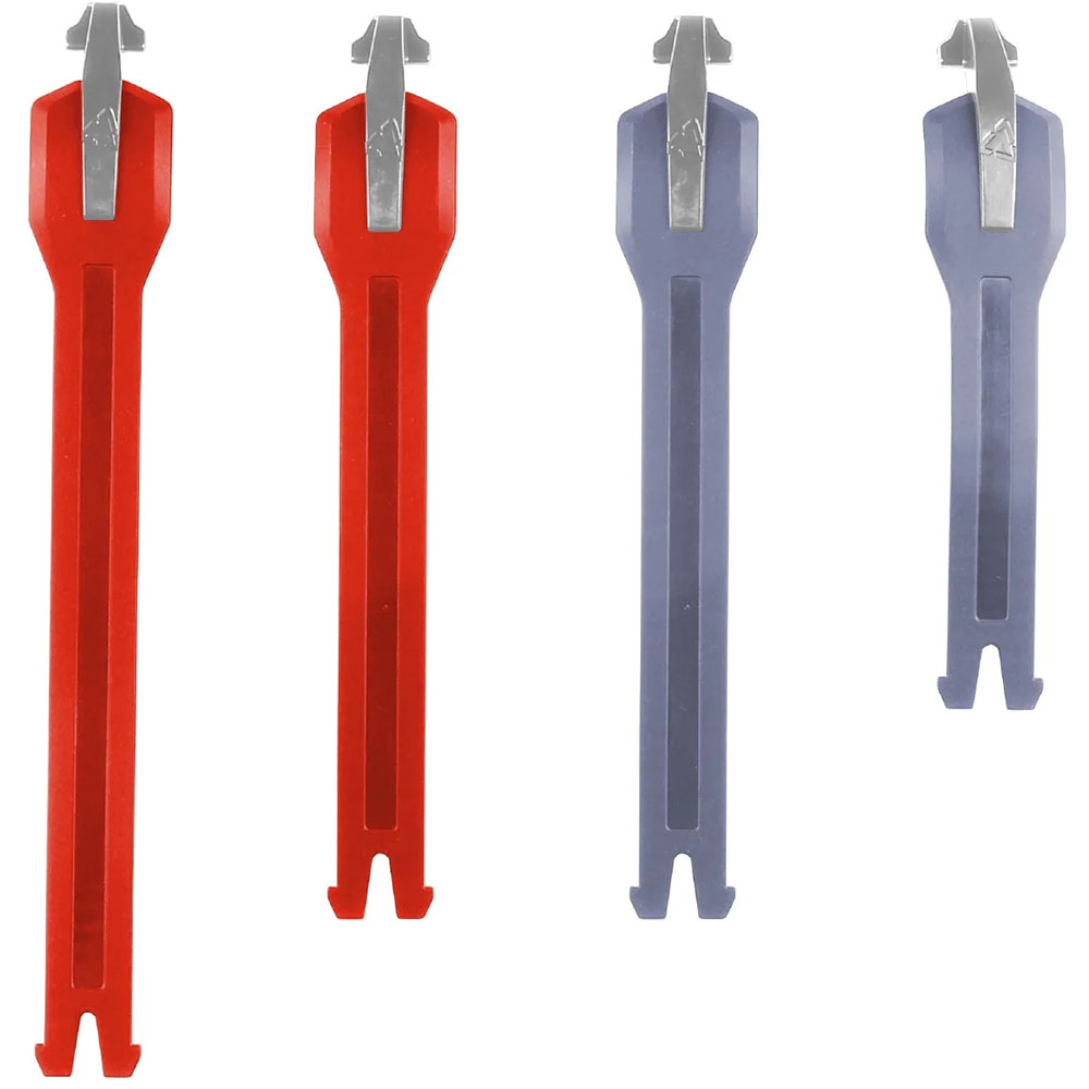 Стрепы к мотоботам Leatt 5.5 FlexLock Strap Kit Graphene/Red (2026)