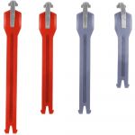 Комплект из 4-х ремешков для мотобот Leatt Kit 5.5 Graphene/Red (2026)