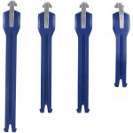 Комплект из 4-х ремешков для мотобот Leatt Kit 5.5 Blue (2026)