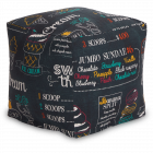 Пуф-куб  Жаккард Айскрим