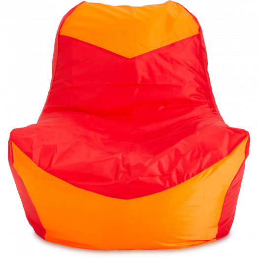 Кресло-мешок Классическое  Красный и оранжевый