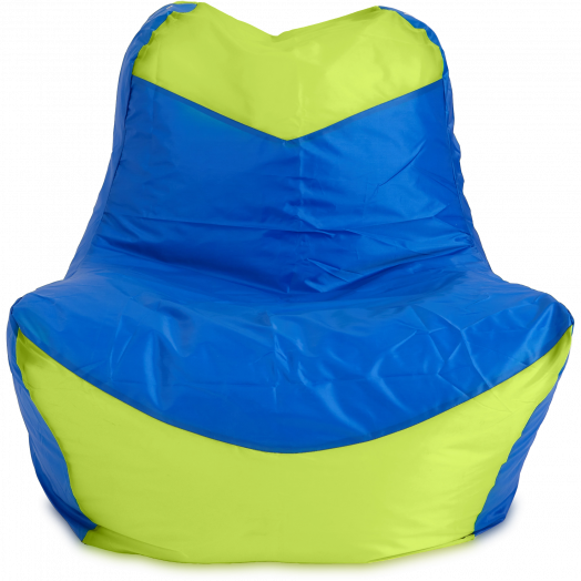 Кресло-мешок Классическое  Синий и лайм