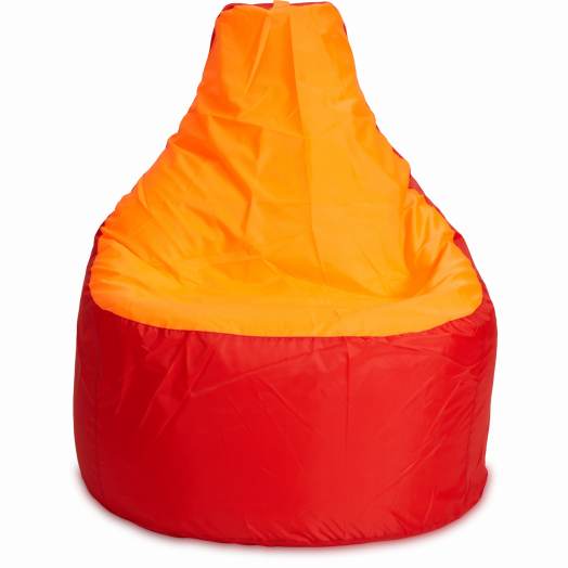 Кресло-мешок Комфорт  Красный и оранжевый