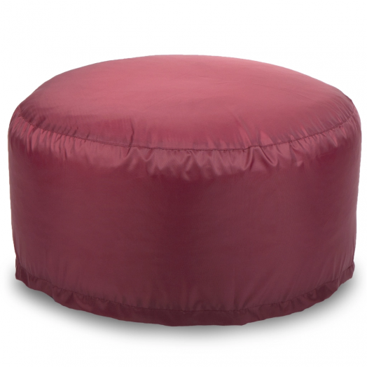 Пуфик мягкий Таблетка  Оксфорд-бордовый