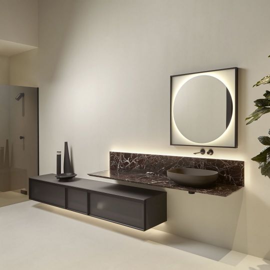 Модульный комплект мебели с раковиной Antonio Lupi BEMADE1