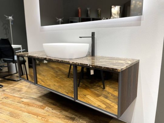 Модульный комплект мебели с раковиной Antonio Lupi BESPOKE схема 2