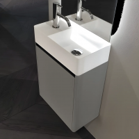 Комплект мебели с раковиной Antonio Lupi SIMPLO схема 1