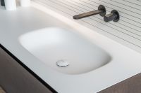 Модульный комплект мебели с раковиной Antonio Lupi Panta Rei для ванной комнаты схема 4