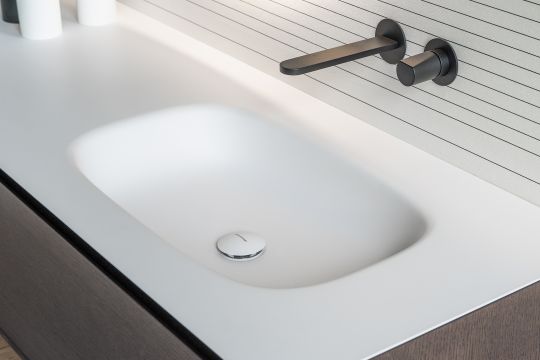 Модульный комплект мебели с раковиной Antonio Lupi Panta Rei для ванной комнаты схема 4