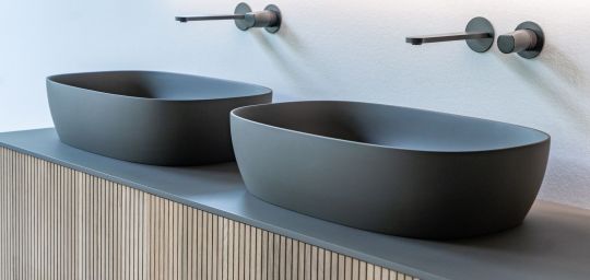 Модульный комплект мебели с раковиной Antonio Lupi BINARIO 12 схема 3