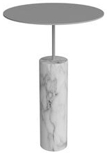 Столик для ванной Antonio Lupi BIVIO BIVIO4 основание MARMO CARRARA