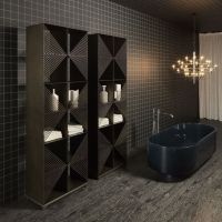 Стеллаж для ванной Antonio Lupi TRAMATO TRC21 Brunito схема 2