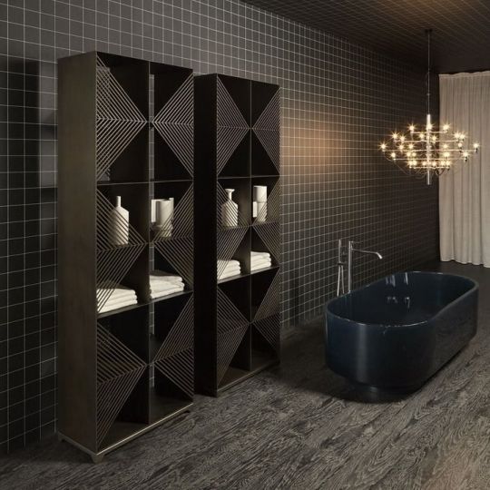 Стеллаж для ванной Antonio Lupi TRAMATO TRC21 Brunito схема 2