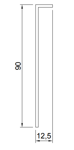 Спинка для ванной Antonio Lupi Cartesio SK90 схема 3