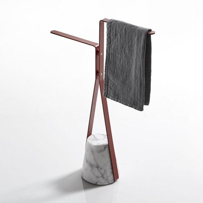 Высокий полотенцедержатель Antonio Lupi Halo HALO3A напольный ФОТО