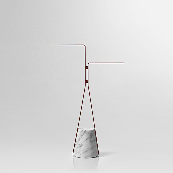 Высокий полотенцедержатель Antonio Lupi Halo HALO3A напольный