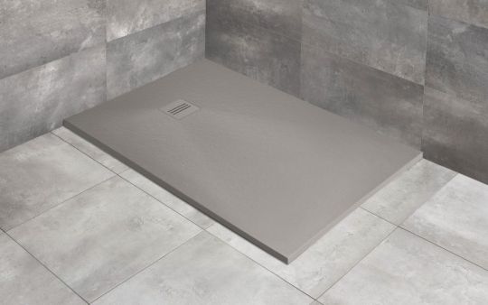 Низкий душевой поддон Radaway Kyntos HKF в цвете цемент схема 2 Низкий душевой поддон Radaway Kyntos HKF в цвете цемент схема 2