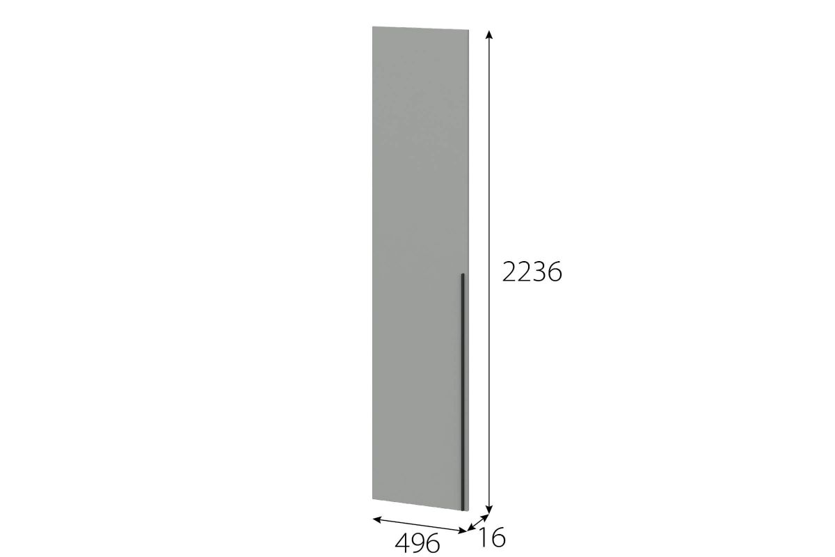 Створка СГ 2236х496
