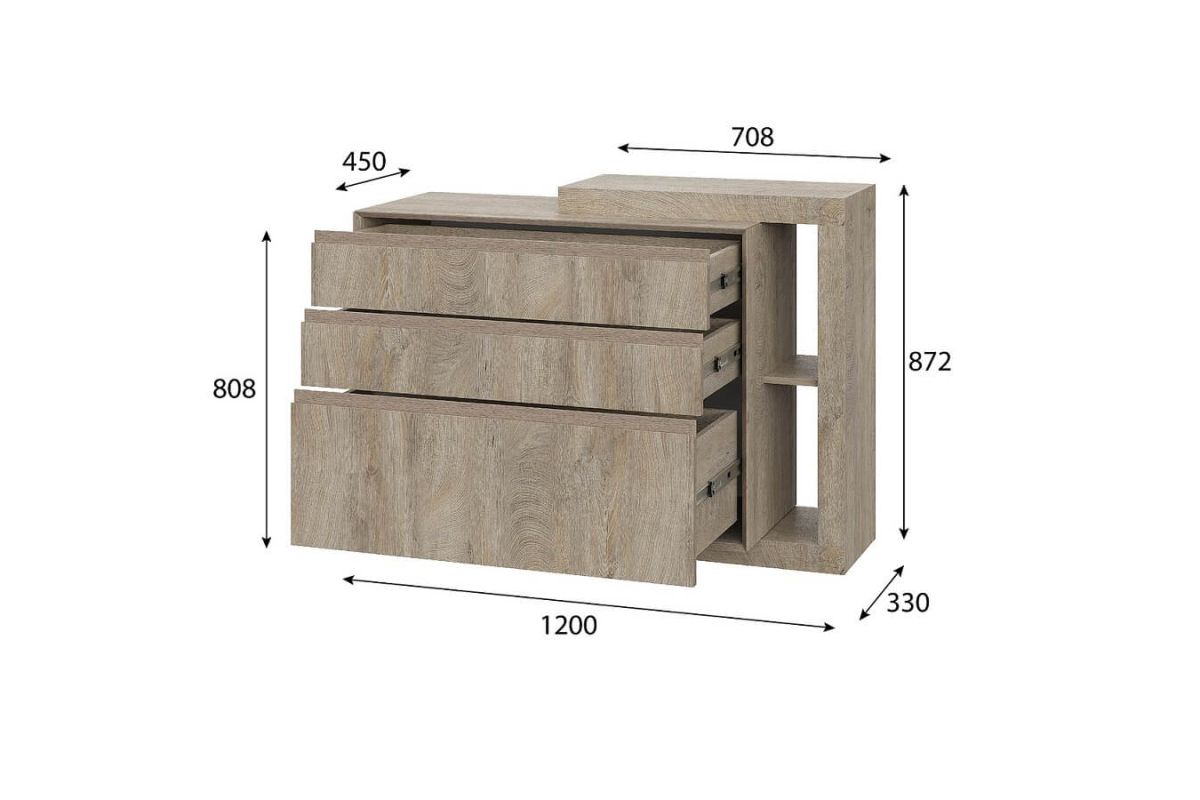 Комод 1200  22 J-Э "Этна"