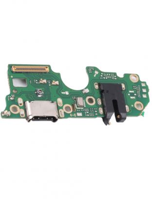 Нижняя плата для Realme 9i (RMX3491, OEM) с разъемами зарядки, наушников и микрофоном