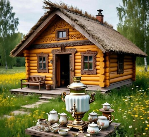 Терем, самовар да пряник, 2 дня