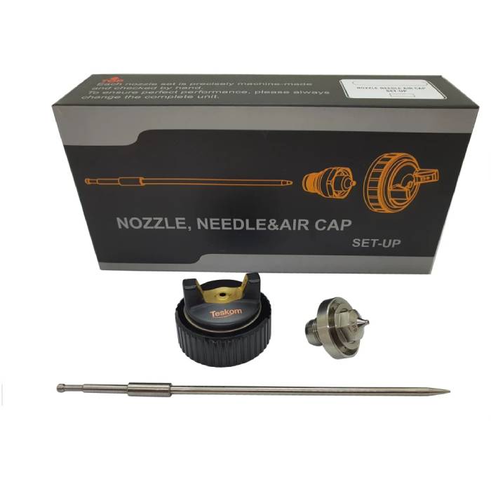 Teskom CFC Воздушная головка, игла и сопло C01-1, C04-1,C02-1 1.3мм.
