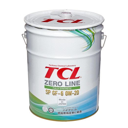 TCL Zero Line Fully Synth, Fuel Economy, GF-6, 0W-20 SP, 20л