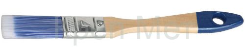 STAYER AQUA, 20 мм, 3/4″, искусственная щетина, деревянная ручка, для воднодисперсионных и акриловых ЛКМ, плоская кисть (01032-020)
