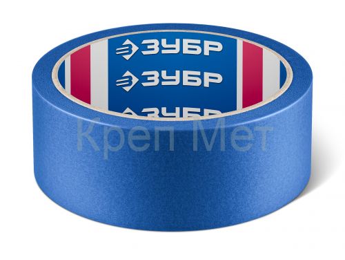 ЗУБР №100 36 мм х 25 м, для гладких и слегка шероховатых поверхностей, малярная лента, Профессионал (12141-36)