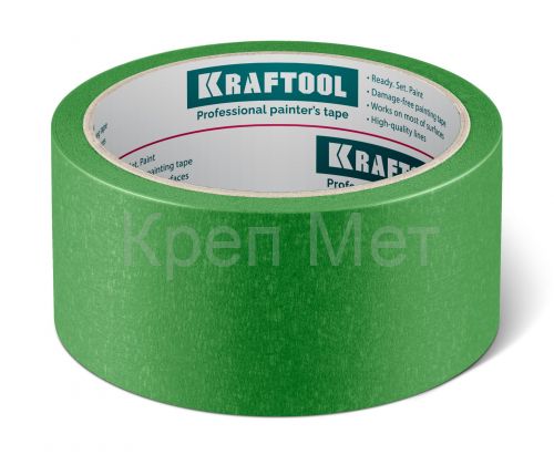 KRAFTOOL #300 Strong 48 мм х 30 м, для грубых и шероховатых поверхностей, малярная лента (12103-48)