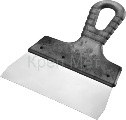 СИБИН 150 мм, пластиковая ручка, нержавеющий фасадный шпатель (10079-150)