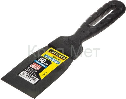 STAYER PROFlat, 60 мм, пластиковая ручка, нержавеющий шпатель, Professional (1008-06)