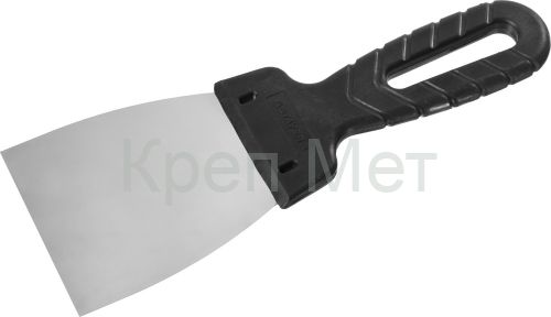 STAYER PROFlat, 80 мм, пластиковая ручка, нержавеющий шпатель, Professional (1008-08)