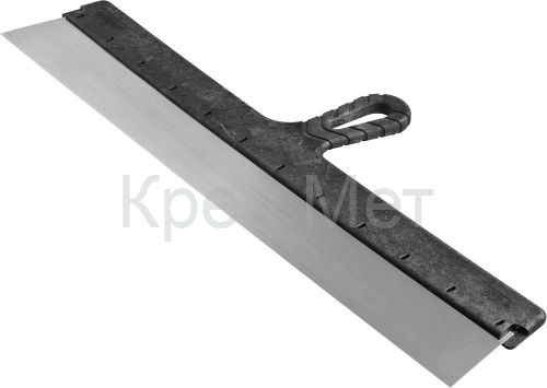 ЗУБР 600 мм, пластиковая ручка, стальной фасадный шпатель (10052-60)