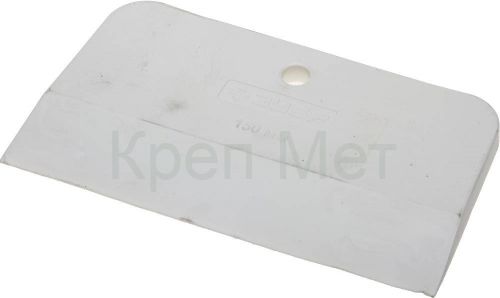 ЗУБР 150 мм, белый эластичный, шпатель для затирки швов (1016-150)