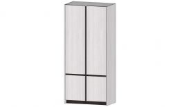 Бостон Шкаф ШК-01 (ш996*г560*в2200мм) Анкор светлый/венге