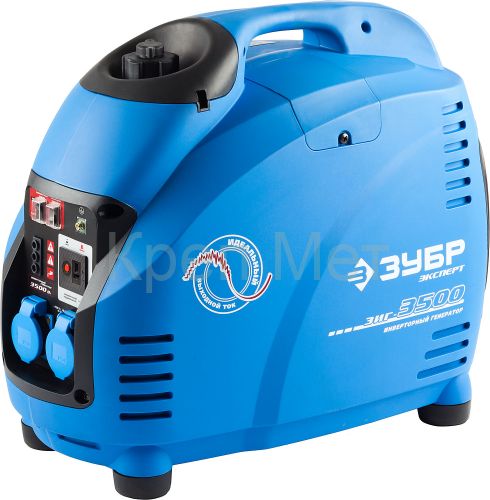 ЗУБР 3500 Вт, инверторный генератор, Профессионал (ЗИГ-3500)