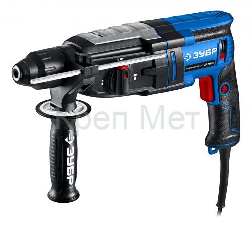 ЗУБР 28 мм, 900 Вт, перфоратор SDS Plus, мет. корпус, Профессионал (ЗП-2890 М)