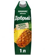Добрый Ананас-Яблоко 1л/тп