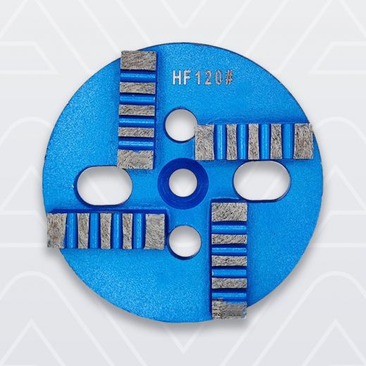 Шлифовальный алмазный пад на металлической связке 4T HF AA