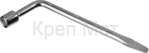 ЗУБР 17 мм, d 15 мм, баллонный Г-образный ключ (2753-17)