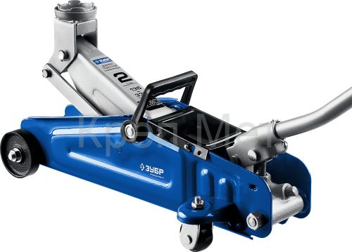 ЗУБР Т-30, 2 т, 135 - 330 мм, подкатной гидравлический домкрат, Профессионал (43053-2)