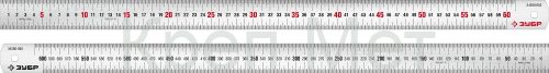 ЗУБР Про-60, длина 0.60 м, усиленная нержавеющая линейка, Профессионал (34280-060)