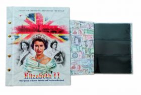Альбом для банкнот 6 листов на 18 купюр — Elizabeth II - The Queen of Great Britain and Northern Ireland Oz